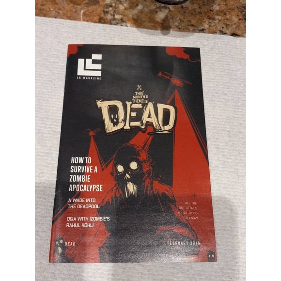 Lootcrate Collectible Magazines Set of 4. Sept/Dec 2015, Jan/Feb 2016. - Picture 9 of 10